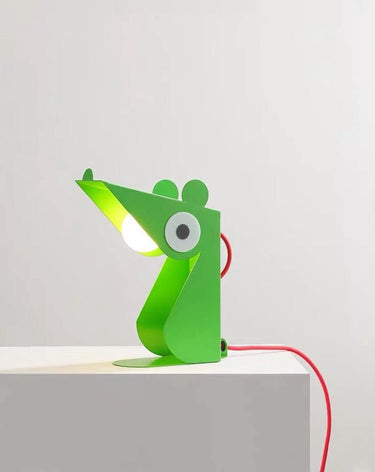 Whimsical Eclectic Memphis Mouse Table Lamp
